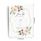 Bliss Collections All Occasion Invitations with Envelopes, Geometric Floral, Cards for Your Wedding, Reception, Bridal or Baby Shower, Engagement and Birthday Party, 5&#x22;x7&#x22; (25 Invitations and Envelopes)